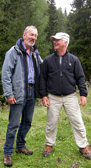 Carlo Zumstein con Marco Caliari